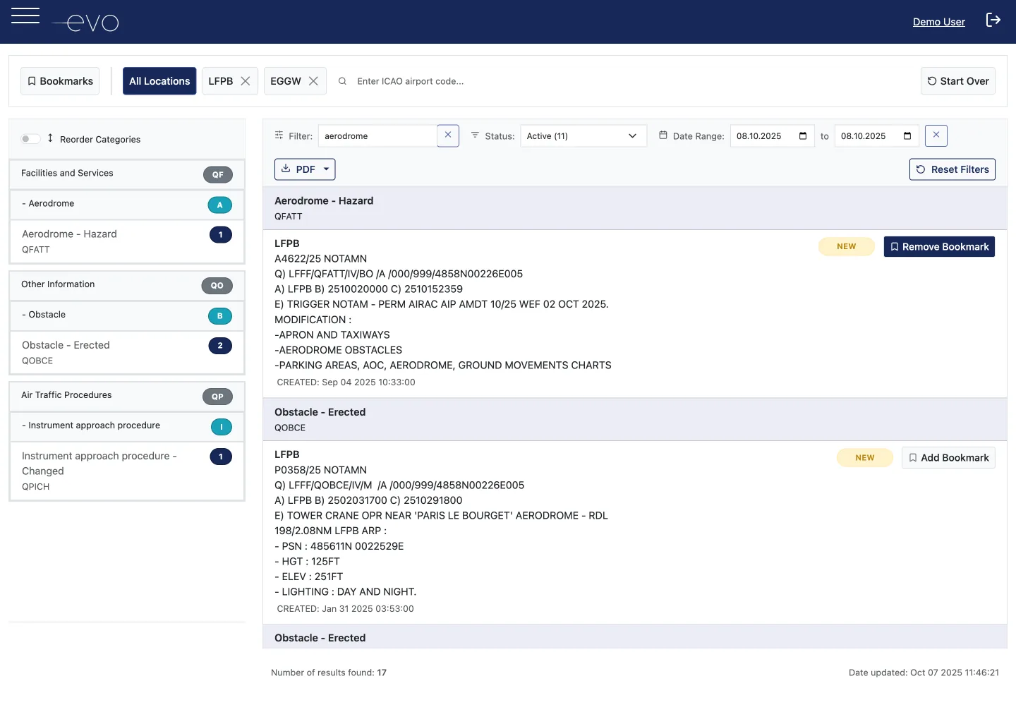 NOTAMizer - Smarter NOTAM Sorting